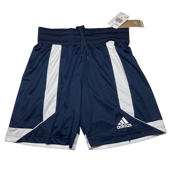Adidas C365 Shorts Men’s Small Navy White Mesh Primegreen Athletic Training NWT - Picture 1 of 16